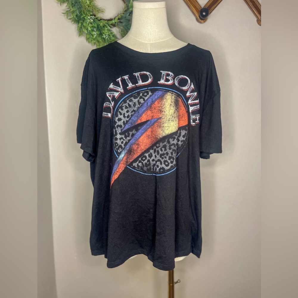 David Bowie graphic tee